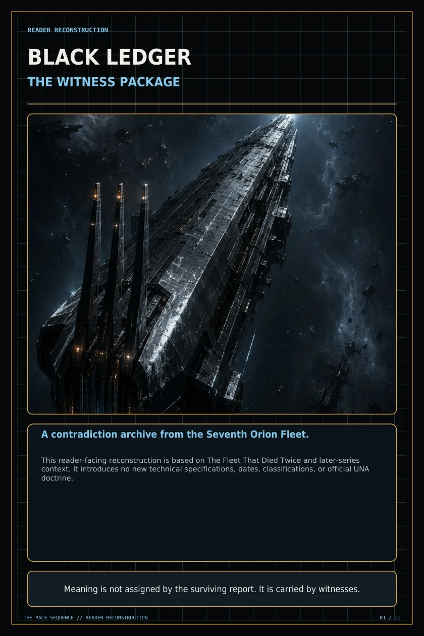Cover of Black Ledger - The Witness Package